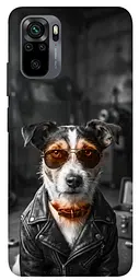 TPU чохол Demsky Jack rassel для Xiaomi Redmi Note 10 / Note 10s