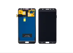 Дисплей для Samsung J701 Galaxy J7 Neo з чорним тачскрином із регульованою підсвіткою