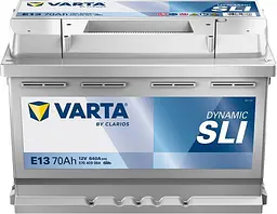 Акумулятор Varta Dynamic SLI 12В 70Аг 640А (EN) R+ (570409064)