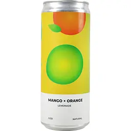 Напій безалкогольний Underwood Brewery Soda MangoxOrange газований натуральний 0.33 л