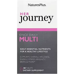 Мультивітаміни для жінок NaturesPlus Her Journey Once Daily Multi 30 таблеток - мініатюра 2