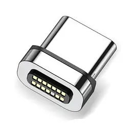 Кабель магнітний зі швидкою зарядкою Elough 13/7 Contact 3 A, Type C - Type C/Micro USB, 0.5 м, плаский конектор, зелений (13802) - мініатюра 2