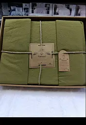 Постільна білизна Naturel Standart Olive Варена Бавовна Limasso pbe0051858 - мініатюра 2