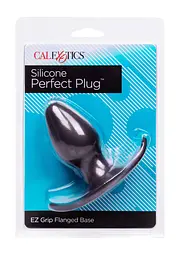 Анальна пробка CalExotics Silicone Perfect Plug 9 см (чорний) - мініатюра 8