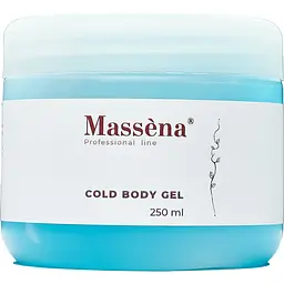 Гель охолоджуючий Massena Cold Body Gel для тонізації тіла 250 мл