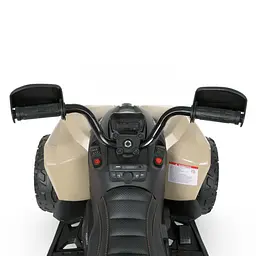 Дитячий електромобіль Квадроцикл Bambi M 5001EBLR-13 Бежевий - мініатюра 4