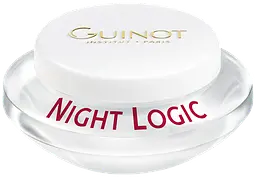 Освіжаючий нічний крем для сяйва шкіри Night Logic Cream Guinot 50 мл
