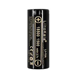 Акумулятор LiitoKala Lii-18A 18500 1500mah battery - мініатюра 2