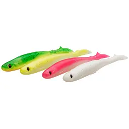 Силікон Savage Gear Slender Scoop Shad 130 мм 12.0g Dark Water Mix (4 шт/уп) - мініатюра 2