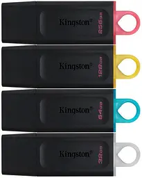 USB флеш-накопичувач Kingston DataTraveler Exodia 256GB USB-A 3.2 Gen 1 Black/Pink (DTX/256GB) [66932] - мініатюра 5