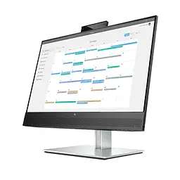 TFT 23.8" HP E24mv G4, IPS, HDMI, VGA, DP, USB, Cam, HAS, Pivot, колонки, сріблястий - мініатюра 3