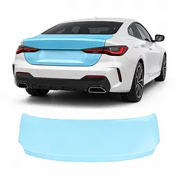 Антигравійна захисна бронеплівка за лекалами для BMW 4 Series G22 facelift 2024- зона кришки багажника
