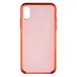 Чехол Original Clear Case для Apple iPhone XS/X Red (ARM54934)