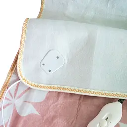 Електричне простирадло з підігрівом Electric Blanket 50W, 145×64 см, односпальне — "Рожевий Лист" (NS) - мініатюра 5