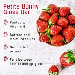 Тінт-бальзам для губ Tony Moly Petit Bunny Gloss Bars відтінок 01 (Juicy Strawberry) 2 г - мініатюра 7