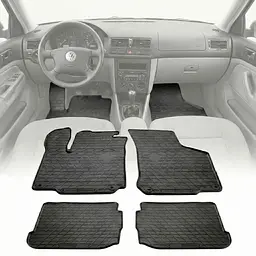 Автомобільні килимки у салон для Volkswagen Golf IV 1997-2002 4 шт