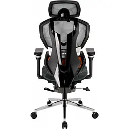 Геймерське крісло GT Racer X-7002 Massage Black/Black/Green [174672] - мініатюра 4