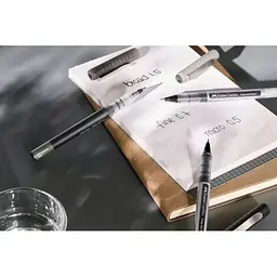 Ролер Faber-Castell Free Ink rollerball, колір чорнила чорний, 0,5 мм, одноразова (29194) - мініатюра 5
