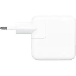 Зарядний пристрій Apple 35 Вт подвійний USB-C адаптер живлення, модель A2676 (MW2K3ZM/A) - мініатюра 2