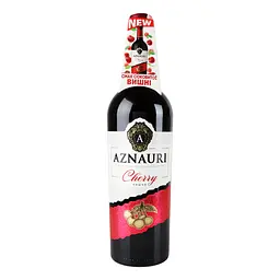 Вино Aznauri Cherry червоне солодке 0.75 л - мініатюра 2