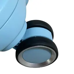 Валіза Madisson Snowball 51203 колір голубий розмір великий L - мініатюра 2