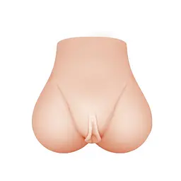 Мастурбатор Crazy Bull Vagina and Anal Vibrating (тілесний) - мініатюра 3
