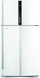 Холодильник з верхньою морозильною камерою Hitachi R-V910 білий текстурний (R-V910PUC1KTWH)