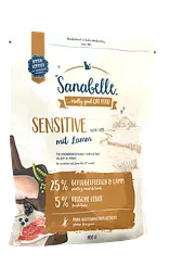 Сухий корм Sanabelle Sensitive для дорослих кішок з ягнятком 400 г