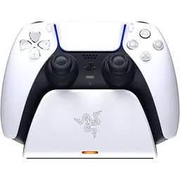 Зарядна станція Razer Quick Charging Stand для DualSense Sony PS5 White (RC21-01900100-R3M1) [118061] - мініатюра 3