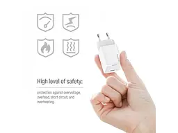 Мережевий зарядний пристрій ColorWay GaN Mini 65 W White (CW-CHS049PD-WT) - мініатюра 6