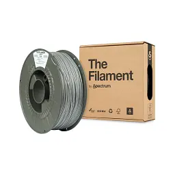 Пластик для 3D-принтера The Filament PLA 1.75mm 1kg SILVER ALUMINIUM (TF-24006) - мініатюра 3