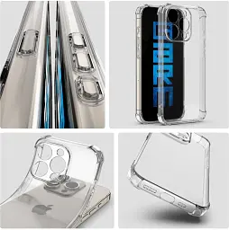 Чохол до мобільного телефона BeCover Anti-Shock Apple iPhone 16 Pro Max Clear (712113) - мініатюра 4