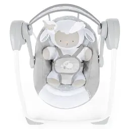 Крісло-гойдалка Ingenuity Comfort 2 Go – Cuddle Lamb (12184) - мініатюра 2