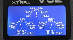 Зарядний пристрій з дисплеєм XTAR VC2 - мініатюра 4