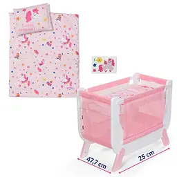 Ліжечко для ляльки Baby Born Сни Єдинорога (840993)