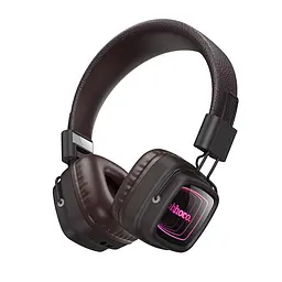 Навушники сетевой HOCO W72 Earl Ⅲ abyss mirror BT headphones BT6.0/AUX, 25h