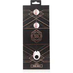 Металеві вагінальні кульки Rosy Gold - Nouveau Kegel Balls - мініатюра 4