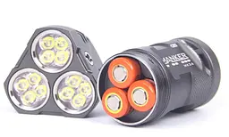 Потужний ліхтар Manker MK34 8000lm 12xCree XPG3 + подарунок - мініатюра 8