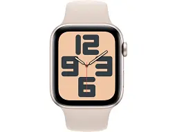 Смарт-годинник Apple Watch SE 2 GPS 44mm Starlight Aluminium Case with Starlight Sport Band S/M (MRE43) - мініатюра 2
