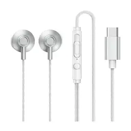 Навушники провідні Remax TYPE-C Wired Earphone for Music & Call RM-711a чорні - мініатюра 3