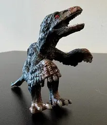 Фігурка Монолофозавр з синіми смужками, Dino Toys, полімерна - мініатюра 4