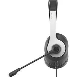 Гарнітура A4Tech A4-Tech FH100U USB Black-White (FH100U (Panda)) - мініатюра 3
