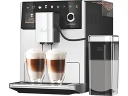 Кавомашина автоматична Melitta Latte Select Silver (F630-211) - мініатюра 2