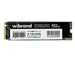 Твердотільний накопичувач SSD 512Gb, Caiman Wibrand teh0023756 - мініатюра 1