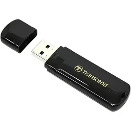 USB флеш-накопичувач Transcend JetFlash 700 64GB USB-A 3.1 Black (TS64GJF700) [68217] - мініатюра 3