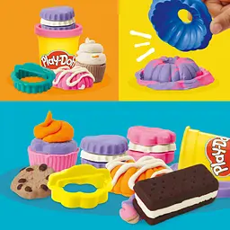 Набір для творчості Hasbro з масою для ліплення Play-doh Кулінарні формочки (G1609_G1615) - мініатюра 5