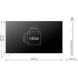 Телевізор Kivi U760Q 55'' LCD Ultra HD 4K (55U760QW) [135146] - мініатюра 9