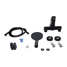 Змішувач для ванни Qtap Taurus (з душовим гарнітуром) QTTAU259BLM45662 Black Matt - мініатюра 7