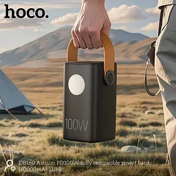 Зовнішній акумулятор Hoco DB160 Astrum 60000 mAh PD100W - мініатюра 6