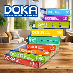 Конструктор електронний Doka 162 Схеми (D70714) - мініатюра 3